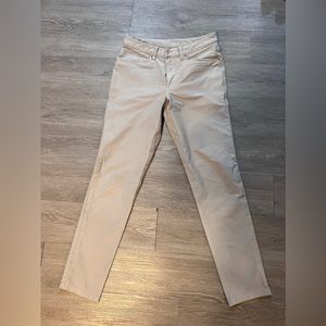 lululemon athletica gray Chino pants